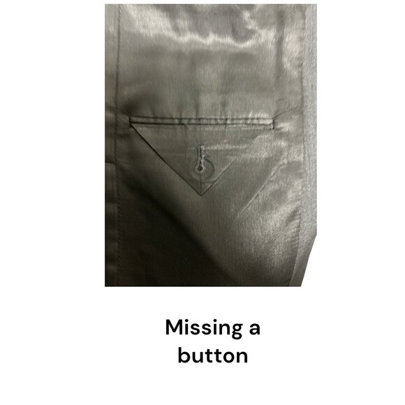 Burberrys Mens Two-Button Wool Blazer Jacket - Picture 9 of 14